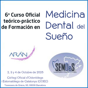 Documentación - 6o Curso Oficial teórico-práctico de Formación en Medicina Dental del Sueño